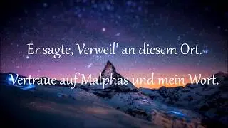 Das Lied vom Winterhimmel Lyrics - Female cover (Deutsch/German)