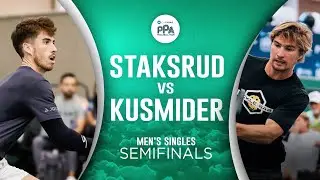 #12 Ranked Kusmider attempts to move on to Championship Sunday