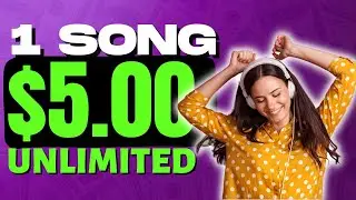 Earn $800 Just To LISTEN TO MUSIC! | Make Money Online 2023
