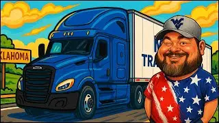#480 Drive Day West To Oklahoma | Mercer Owner Operator VLOG