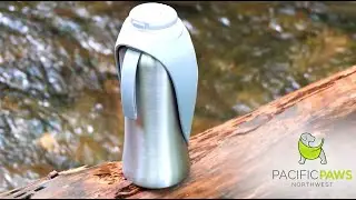 PACIFIC PAWS NORTHWEST Dog Water Bottle Video