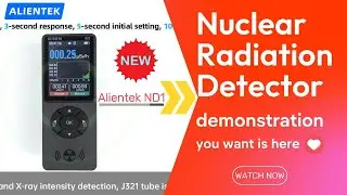 Can a Pocket-Sized Device Really Detect Nuclear Radiation? ND1 Demo Reveals🤔#geigercounter