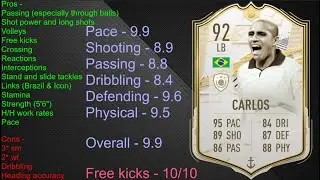FIFA 21 Prime Icon Moments Roberto Carlos Player Review.
