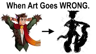 What happens when a VTuber attempts to draw themselves?