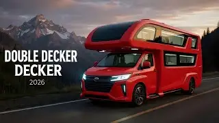 Toyota Double Decker Motorhome 2026 | Ultimate Luxury Camper Van Full Review