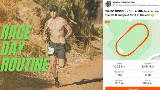 HOW DOES RACE DAY LOOK? pre race routine plus race day nutrition