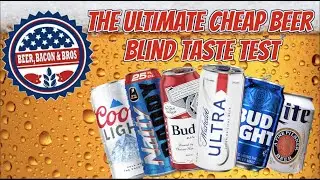 The ULTIMATE Blind Taste Test! Trying to Recognize Cheap Beer #challenge #cheapbeer #beerreview