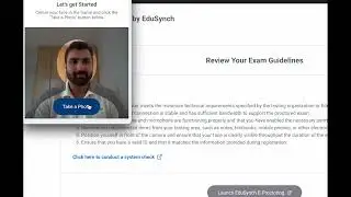 EduSynch E-Proctoring - Student Demo - Moodle