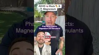 You may not need magnesium with stimulants 🚫 Clearing up the misinformation #adhd #pharmacy