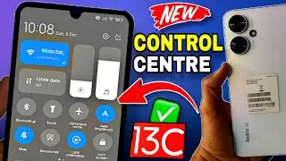 Redmi 13c 5g Control Center Change | Redmi 13c 5g Me Control Center Kaise Change Kare