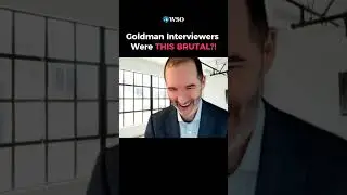 Goldman Sachs Interview Gone WRONG?! 🤯