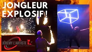 Incroyable Jongleur Feu et Led