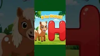 H - Horse 🐎 || Day - 8 || Comeback 2026 🤯🐎 || #fun #horse #horses #animation #study