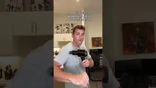 Use a massage gun to be more flexible in your daily life #massagegun #Hydragun #flexible #workout