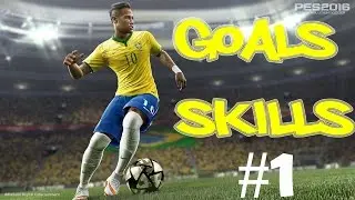 Pes 2016 - Best Skills & Goals Compilation #1
