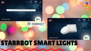 Smart Lights with built in PIR Sensor from Starrbot #pirsensor