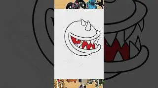 Drawing CHOMPER (Plants vs Zombies 2) (CDT)