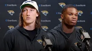 Trevor Lawrence & Travis Hunter on Performances in Loss vs. Bengals | Jacksonville Jaguars