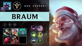 Braum Support vs Rakan - NA Master Patch 25.24