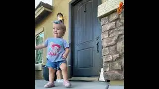 We left the baby at his grandparents' doorstep#grandfather#grandfatherlove  #granddaughter#foryou