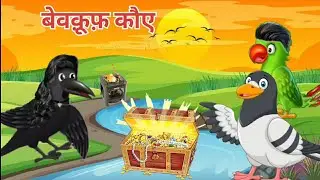 बेवक़ूफ़ कौए|tone chidiya |cartoon story|bewaqof kawye |lalchi kawa|