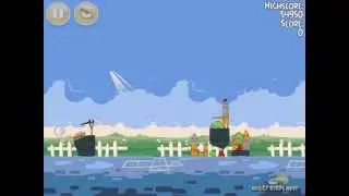 Angry Birds Seasons Back to School 1-6 Walkthrough 3-Star