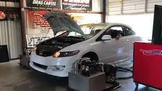 MercRacing TVS1900 Supercharged Civic Si Dyno