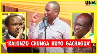 Senator Cheruiyot DESTROYS Gachagua at Kalonzo's Home Kitui in front of Kindiki