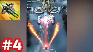 Wing Fighter - Gameplay Walkthrough - Part 4 Snowy Canyon (iOS/Android)