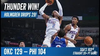 Oklahoma City Thunder vs Philadelphia 76ers 2 MINUTES HIGHLIGHT | Dec 28, 2025