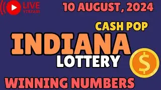 Indiana Cash Pop Lottery Results For - 10 Aug, 2024 - Morning - CA$H 5 - Powerball - Mega Millions