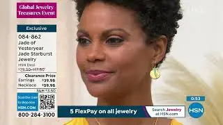 Jade of Yesteryear Goldtone Jade Starburst Drop Earrings