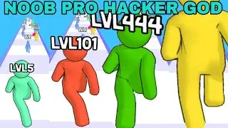 Level Up Man in NOOB VS PRO VS HACKER VS GOD  @playgame24dia