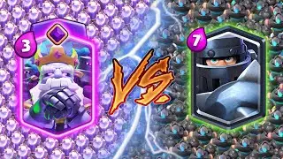 EVOLVED ROYAL GHOST vs MEGA KNIGHT &ndash; Clash Royale Challenge