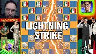 🇪🇸Quick Checkers | LANCES RÁPIDOS | Panini🇧🇷 vs 🇹🇿aziz_ki • 🇲🇽Xoconostle | Damas Espanholas.