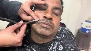 Clean Shaving Tutorial Step by Step | Professional Barber Clean Shave | Before After #video #clean 