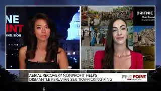 Britnie Turner updates Chanel Rion on our mission to combat Trafficking