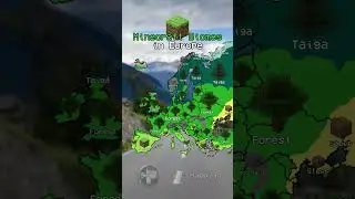 Minecraft Biomes in Europe  #mapping #europe #geography #map #minecraft #fyp #trending #information