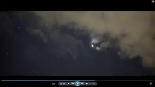 bright Iridium flare