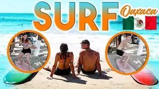🌊 SURFEAMOS en la MEJOR PLAYA de SURF de MÉXICO y *casi* del MUNDO ☀️ PUNTA de ZICATELA