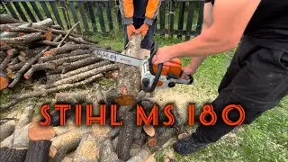 Бензопила STIHL - MS 180 заготівля дров