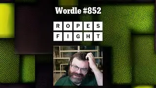 Two words enter... one word leaves | Wordle #852  (Oct 19 2023)