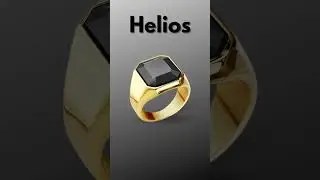 Gold Pinky Ring - Black Onyx  #luxury #pinkyrings #fashion #viral #streetwear #mensrings #trending