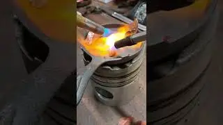 Trying to melt glass, then it happened.
