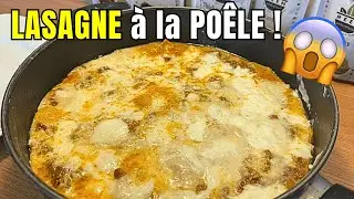 Lasagne &agrave; la Po&ecirc;le 🍝Le Secret pour en Faire sans Four! ⏱️