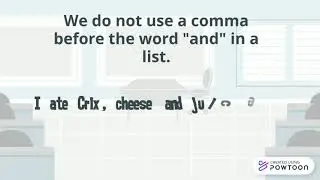 How to Use a Comma| Caribbean(no Comma before and)