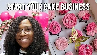 STARTING A CAKE BUSINESS from home in 2025 #cakebusiness #homebaker #homebakery