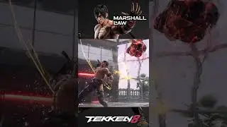 [ #tekken8 ] #Law Wall Break and Balcony Combo