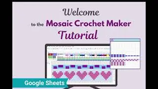 Automatic Mosaic Crochet Chart Maker with Automatic Color Blocks Generator & Yarn Calculator