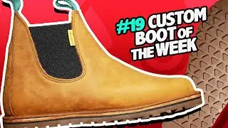 BAREFOOT CHELSEA BOOT! // Custom Boot of the Week #19